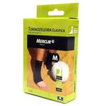 Tornozeleira-Elastica-Mercur-Cor-Preta-Tamanho-M