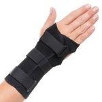 Ortese--para-Punho-Ajustavel-Bilateral-Mercur-Tamanho-G-Cor-Preta