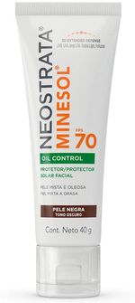 Protetor-Solar-Facial-Neostrata-Minesol-Oil-Control-Pele-Negra-FPS-70-com-40g-