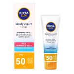 Protetor-Solar-Nivea-Sun-Beauty-Expert-Facial-Pele-Normal-a-Seca-FPS-50-com-50g-