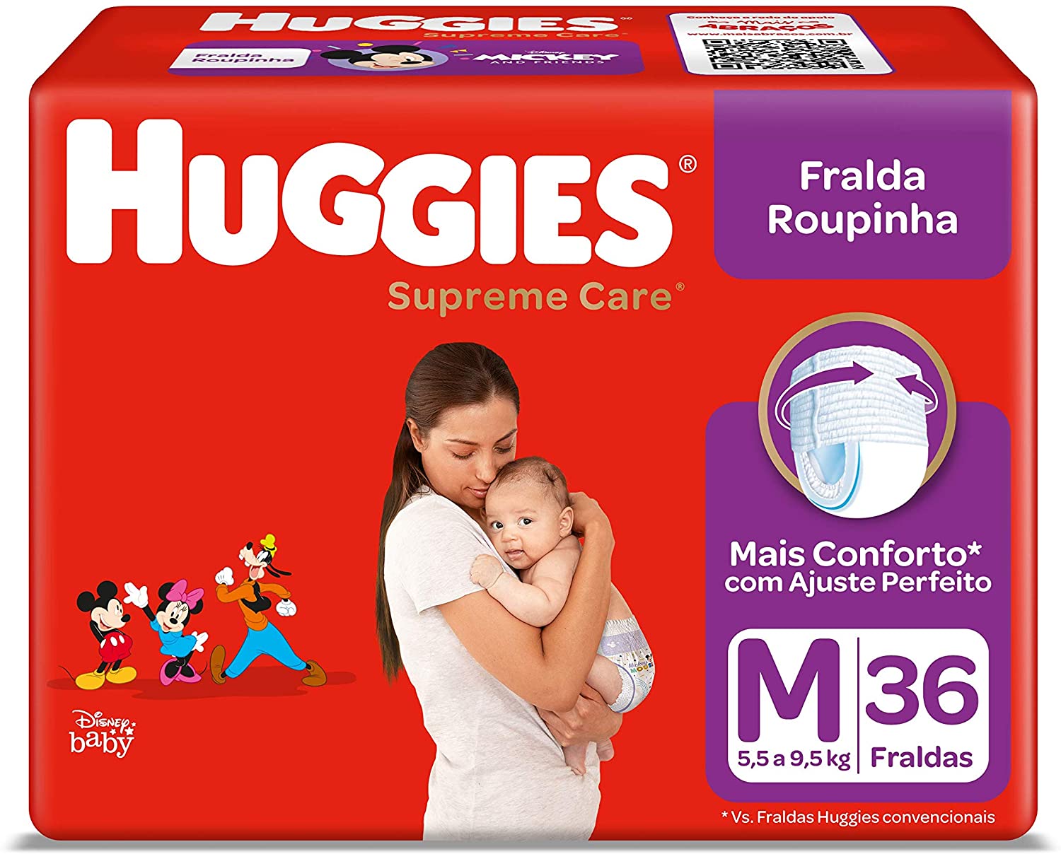 Fralda-Huggies-Roupinha-Supreme-Care-Disney-Mega-Tamanho-M-com-36-Unidades-