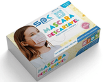 Mascara-Descartavel-SPK-Infantil-Rosa-com-25-Unidades-