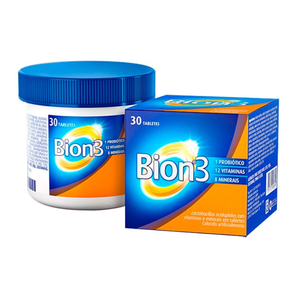 Tabletes-Multivitaminico-com-Probiotico-Bion-3-com-30-Tabletes