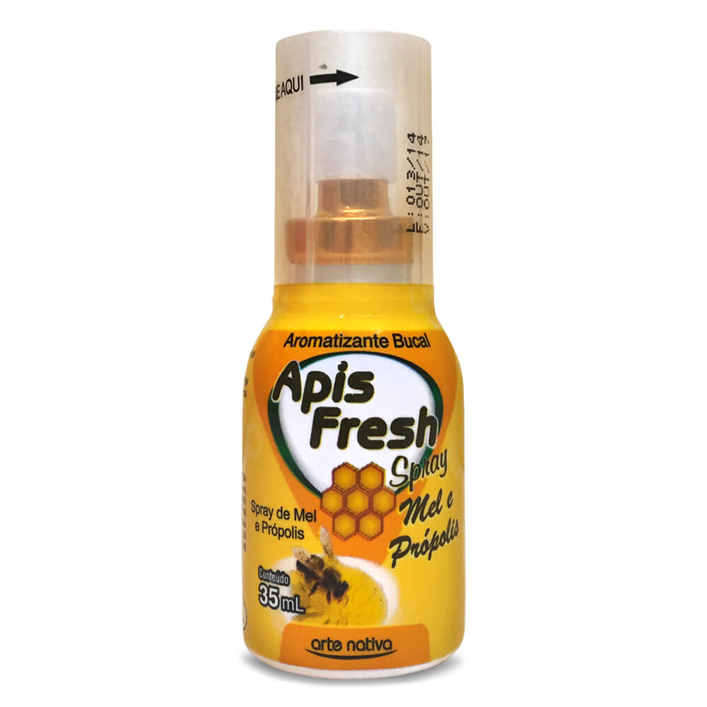 Spray Mel E Propolis Apis Fresh Tradicional 35ml - Pense Farma