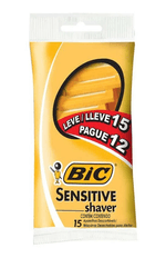 APARELHO-DE-BARBEAR-BIC-SENSITIVE-SHAVER-LEVE-15-PAGUE-12-UNIDADES