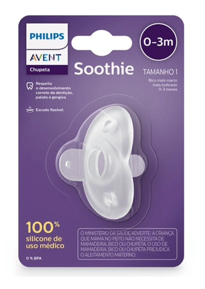 Chupeta-Philips-Avent-Soothie-0-3-Meses-Neutra