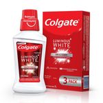 Creme-Dental-Colgate-Luminous-White-Brilliant-70G-3-unidades-Enxaguante-Bucal-250Ml