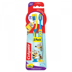 Kit-Escova-Dental-Colgate-Infantil-Smiles-Minions-6--anos-Extra-Macia-com-2-Unidades