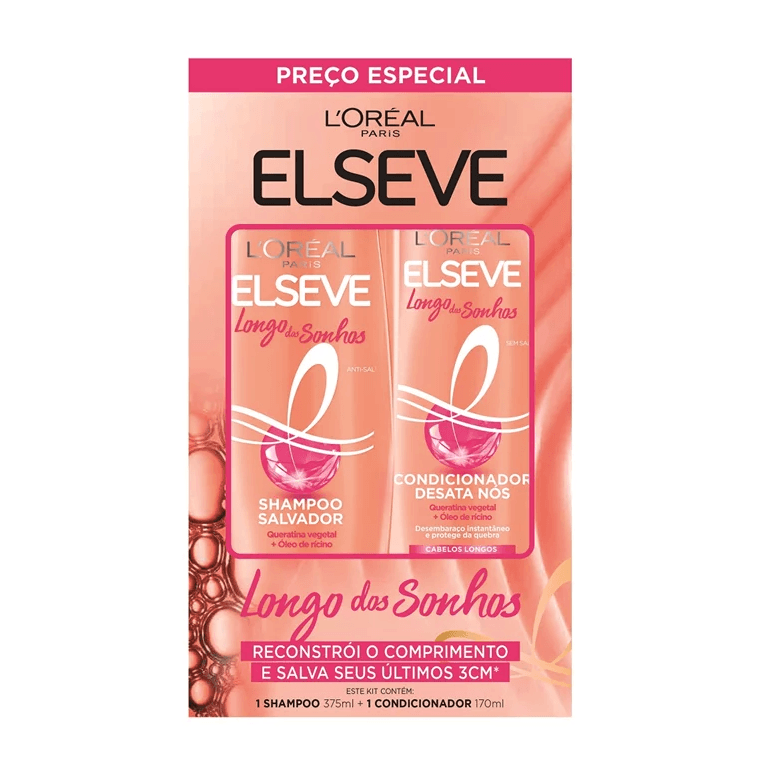 Kit-Shampoo-Elseve-Longo-Sonhos-375Ml---Condicionador-170Ml