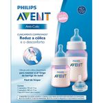 Kit-Mamadeira-Philips-Avent-Anti-Colica-Rosa-125-260ml--Bico-N4