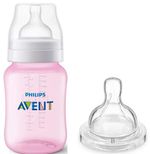 KIT-MAMADEIRA-PHILIPS-AVENT-ANTI-COLICA-ROSA-260ML-BICO-N3