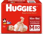 FRALDA-HUGGIES-DISNEY-SUPREME-CARE-HIPER-M-C-80-UNID