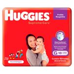 FRALDA-HUGGIES-SUPREME-CARE-ROUPINHA-G-C-18-UNID