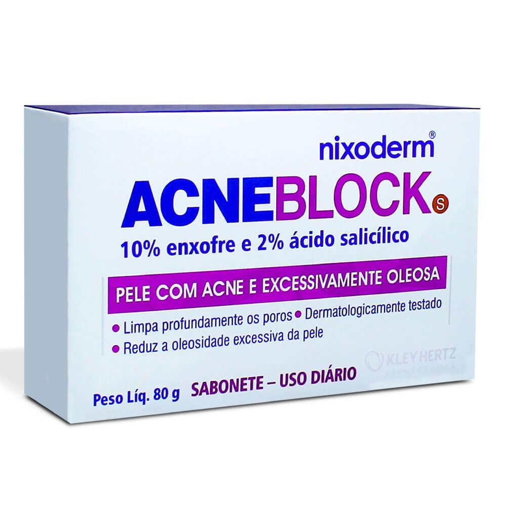 Sabonete-Facial-Nixoderm-Acneblok-Pele-com-Acne-80G