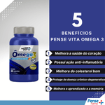 Omega-3-1000mg-PenseVita-com-60-capsulas
