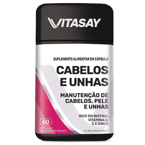 Suplemento-Alimentar-Vitasay-Cabelos-e-Unhas-com-90-comprimidos