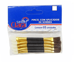 Kit-Pincel-de-Sombra-com-5-Pecas-Santa-Clara