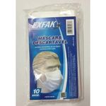 Mascara-Descartavel-Exfak-com-10-unidades