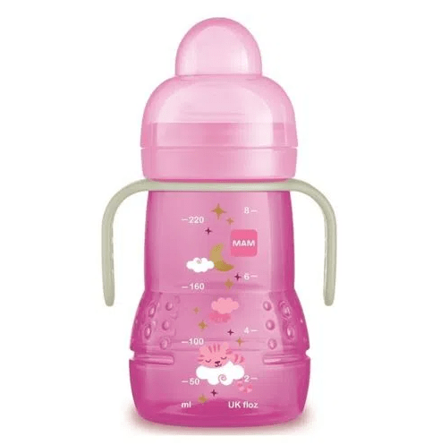 Copo-de-Transicao-Mam-Trainer-Night-Rosa-com-220ml--Diversas-Estampas-