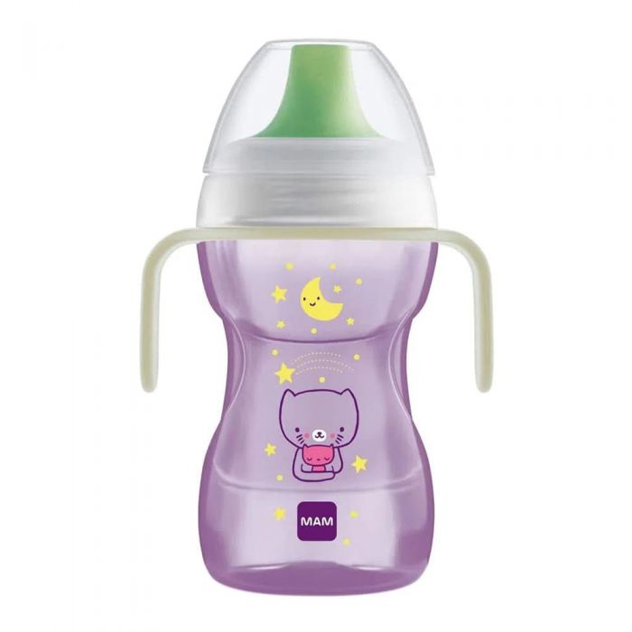 Copo-de-Treinamento-Mam-Fun-To-Drink-Night-Rosa-com-220ml--Diversas-Estampas-