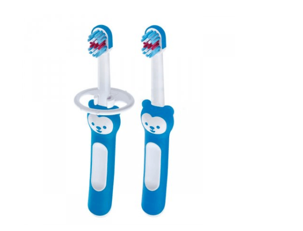 Kit-Escova-Dental-Mam-Baby-s-Brush---6-meses-Boys-com-2-Unidades--Cores-Diversas-