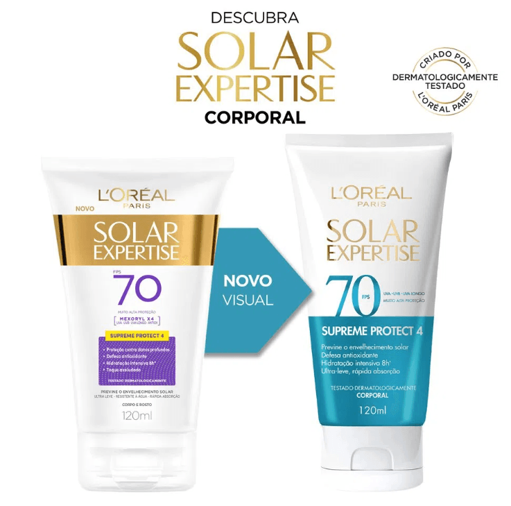 Protetor-Solar-Expertise-Supreme-Protect-4-Loreal-FPS70-120ml