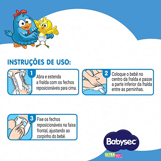 Fralda-Babysec-Ultrasec-Mega-Galinha-Pintadinha-M-com-38-unidades