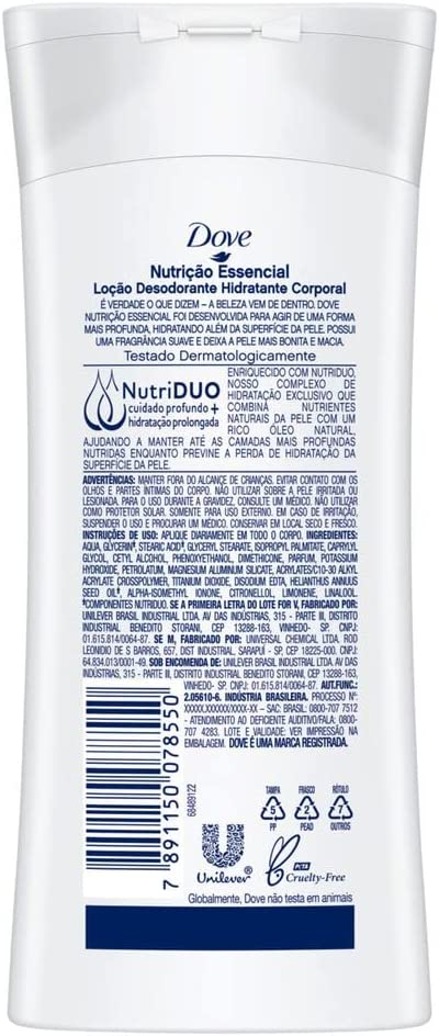 Locao-Hidratante-Corporal-Dove-Nutricao-Essencial-Suave-com-200ml