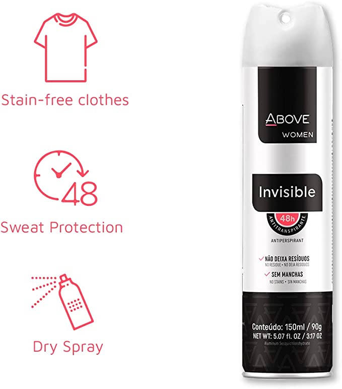 Desodorante-Antitranspirante-Aerosol-Above-Women-Invisible-150ml