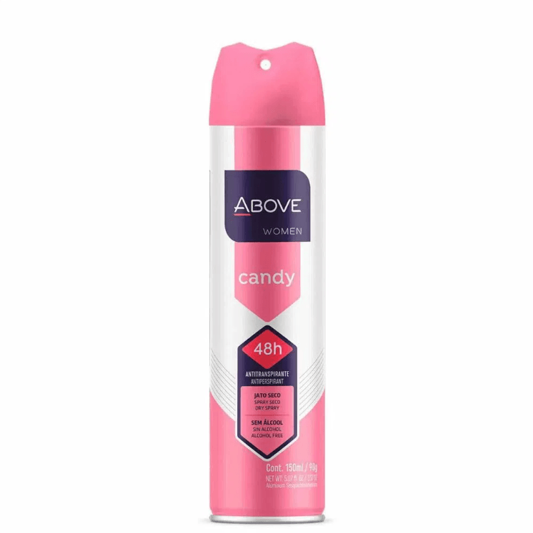 Desodorante-Antitranspirante-Aerossol-Above-Women-Classicos-Candy-150ml