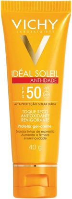 Vichy-Ideal-Protetor-Solarl-Soleil-Anti-Idade-Fps50-40G