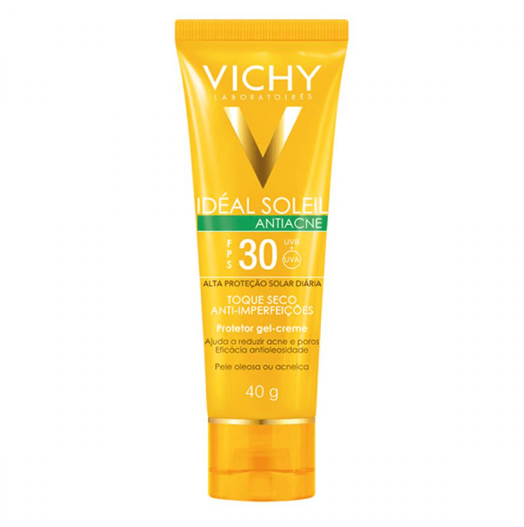 Vichy-Protetor-Solar-Facial-Ideal-Soleil-Antiacne-Fps30-40G