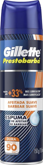 Espuma-de-Barbear-Gilette-Prestobarba-Pele-Suave-150g