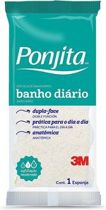 Esponja-para-Banho-Ponjita-3M-Dupla-Face-com-1-Unidade-