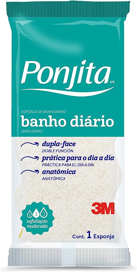 Esponja-para-Banho-Ponjita-3M-Dupla-Face-com-1-Unidade-