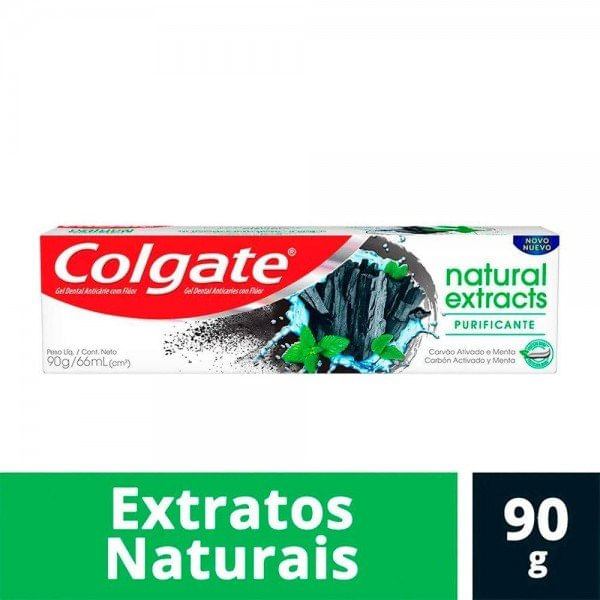 Creme-Dental-Colgate-Natural-Extracts-Carvao-Ativado-e-Menta-com-90G-