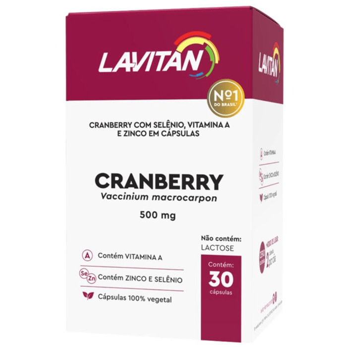 Lavitan-Cranberry-500mg-com-30-capsulas