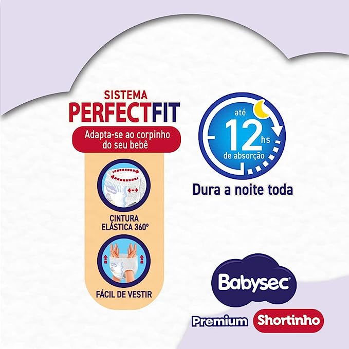 Fralda-Babysec-Shortinho-Pants-Galinha-Pintadinha-XG-com-22-unidades