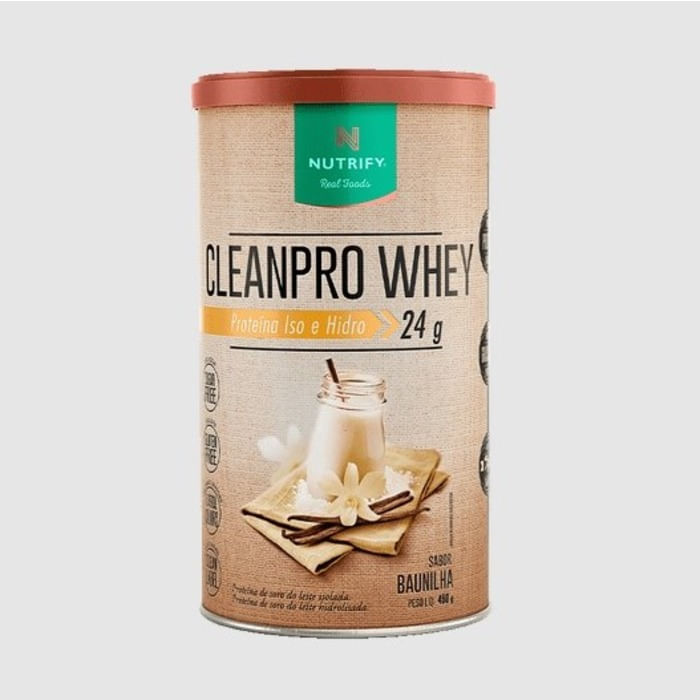 Cleanpro-Whey-Baunilha-Nutrify-450g
