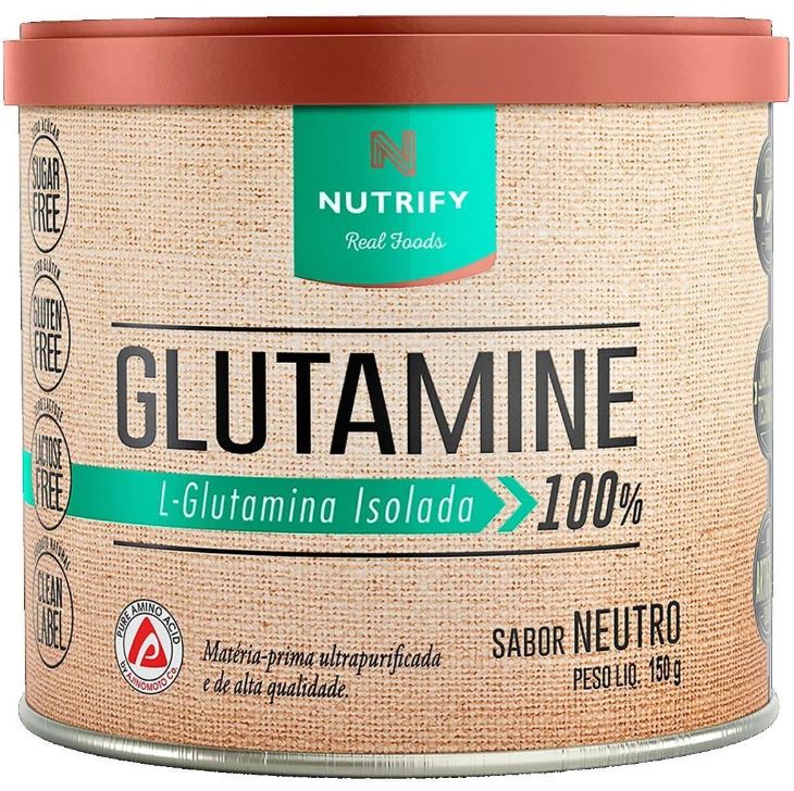 Glutamina-Glutamine-Nutrify-Neutro-L-glutamina-Isolada-150g