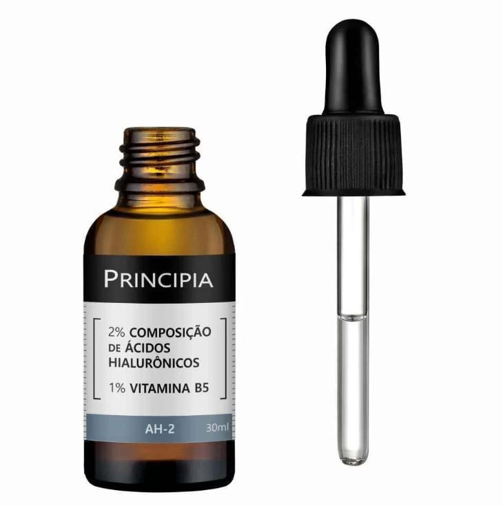 Serum-Hidratante-Antissinais-2--Acidos-Hialuronicos---Vitamina-B5-Principia-Skincare-AH-2-com-30ml