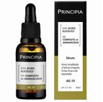 Principia-Serum-Skincare-98--Acido-Glicolico---Aminoacidos-AG-10--com-30ml