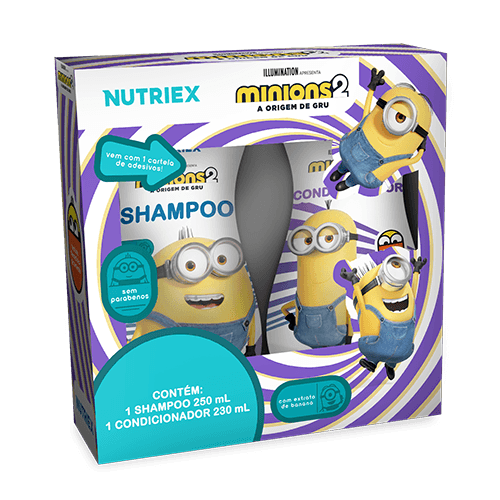 Kit-Minions-Shampoo-250ml---Condicionador-230ml