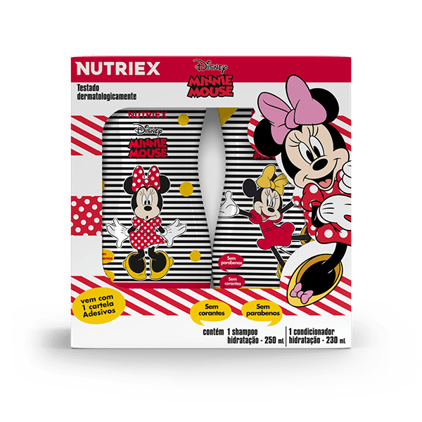 Kit-Minnie-Hidratados-Shampoo-250-ml---Condicionador-230-ml---Adesivos-