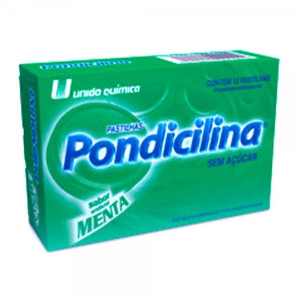 Pondicilina-Vitamina-C-Menta-com-12-Pastilhas-para-Garganta