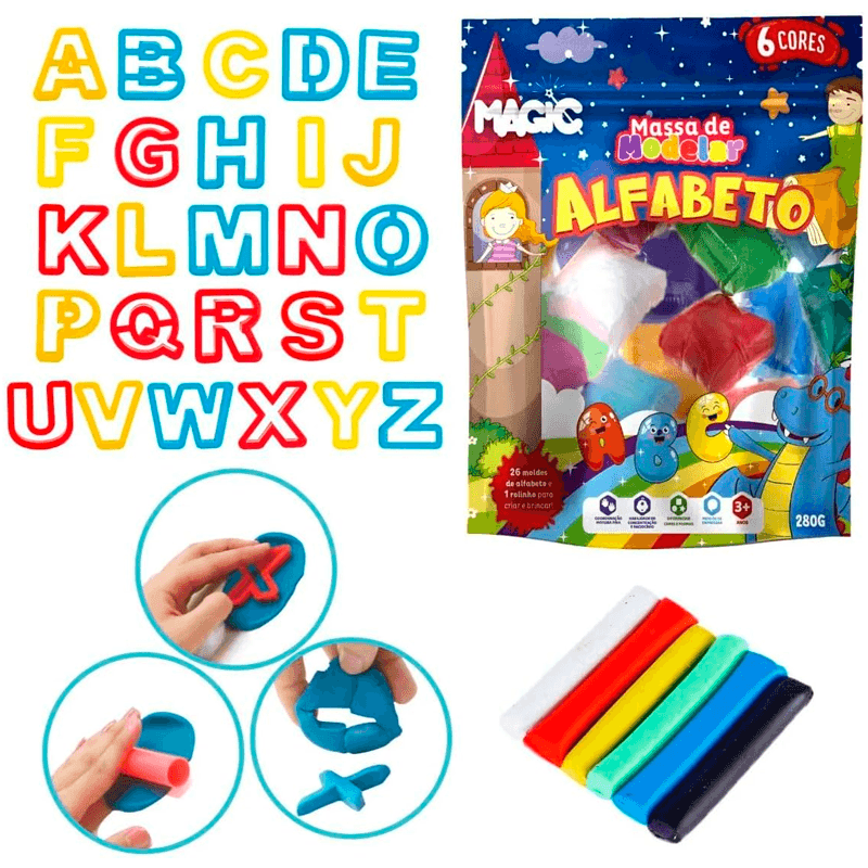 Massa-de-Modelar-Magic-com-Moldes-Alfabeto