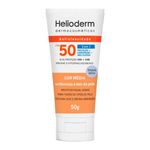 Protetor-Solar-Helioderm-Suncare-Facial-Toque-Seco-Cor-FPS50-50g
