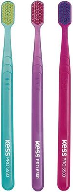 Escova-de-Dente-Kess-Pro-Extra-Macia-com3-unidades