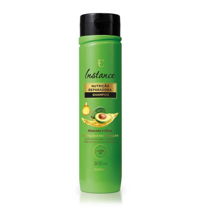 Shampoo-Eudora-Instance-Abacate-e-Oliva-300ml