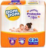 Fralda-Pom-Pom-Protek-Protecao-de-Mae-Jumbo-G-com-24-Unidades